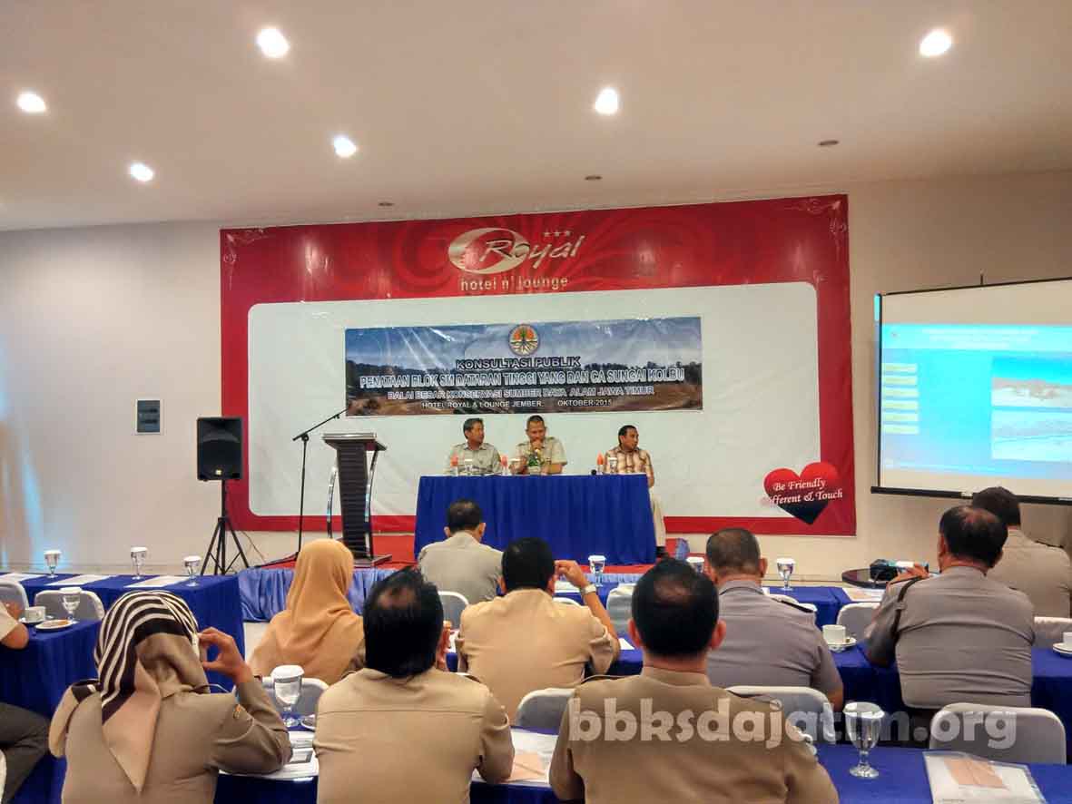 Konsultasi Publik Penataan Blok Dataran Tinggi Yang