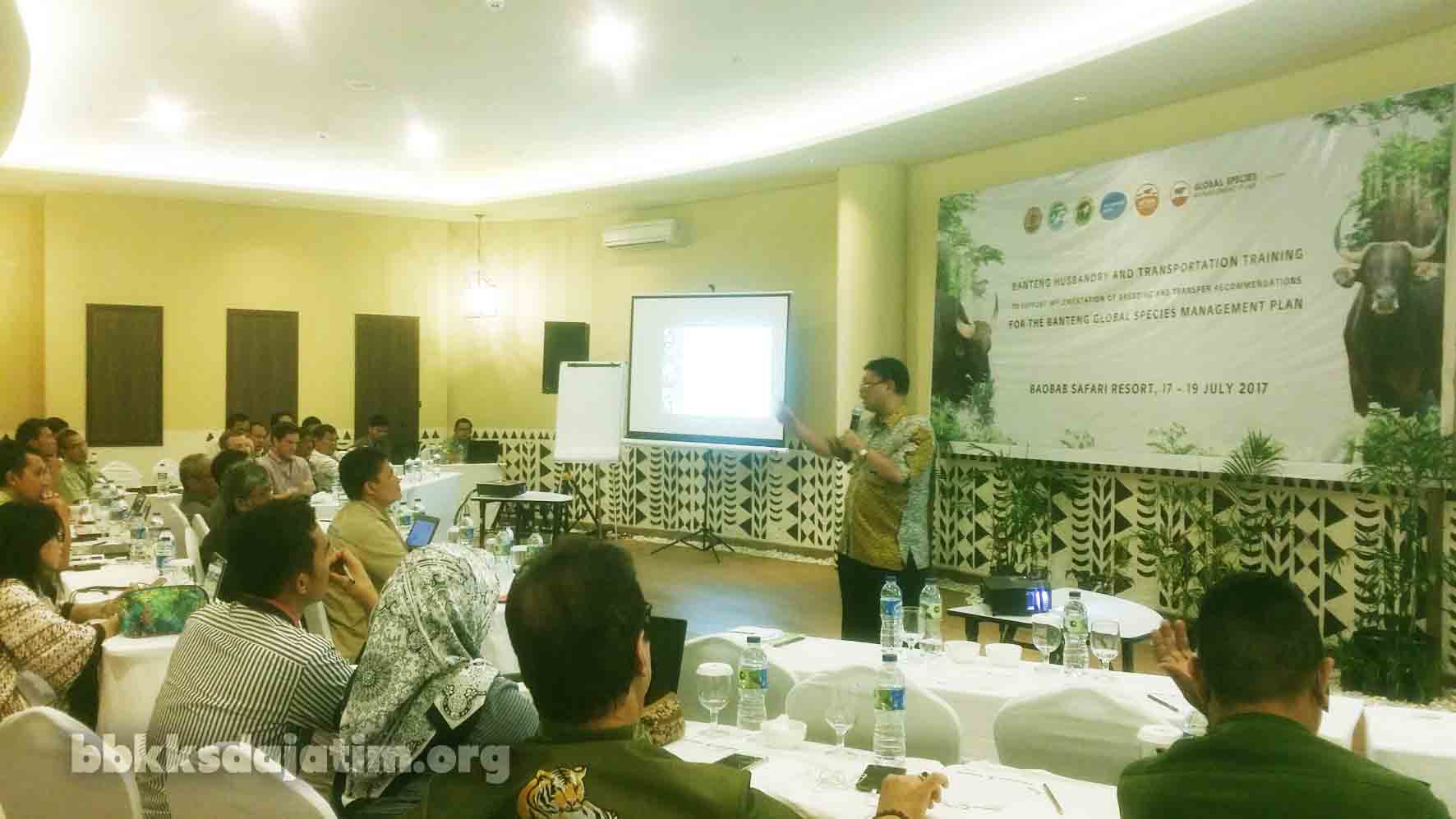 Banteng Husbandry and Transportation Training