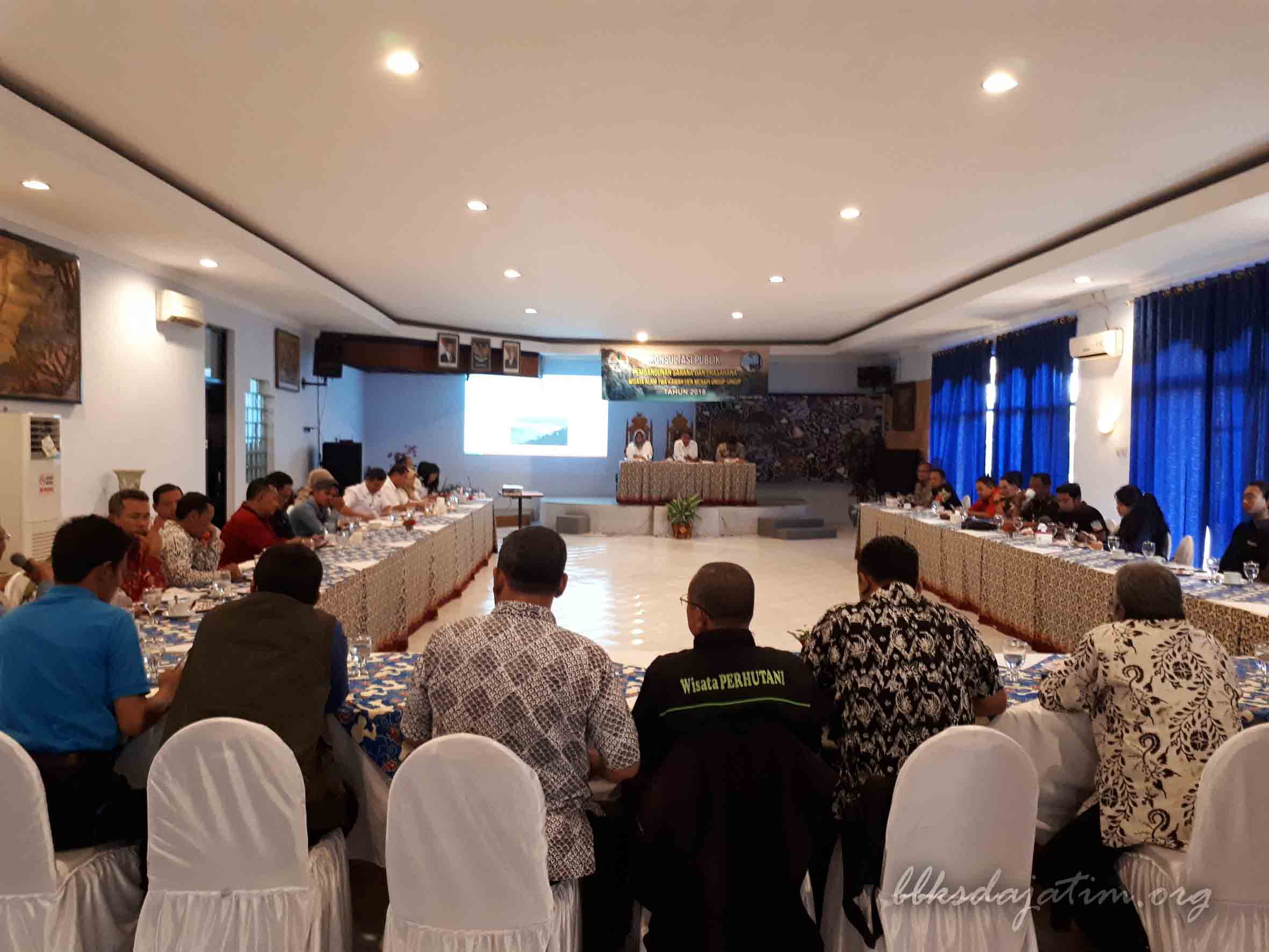 Konsultasi Publik Pembangunan Sarpras Kawah Ijen 2018