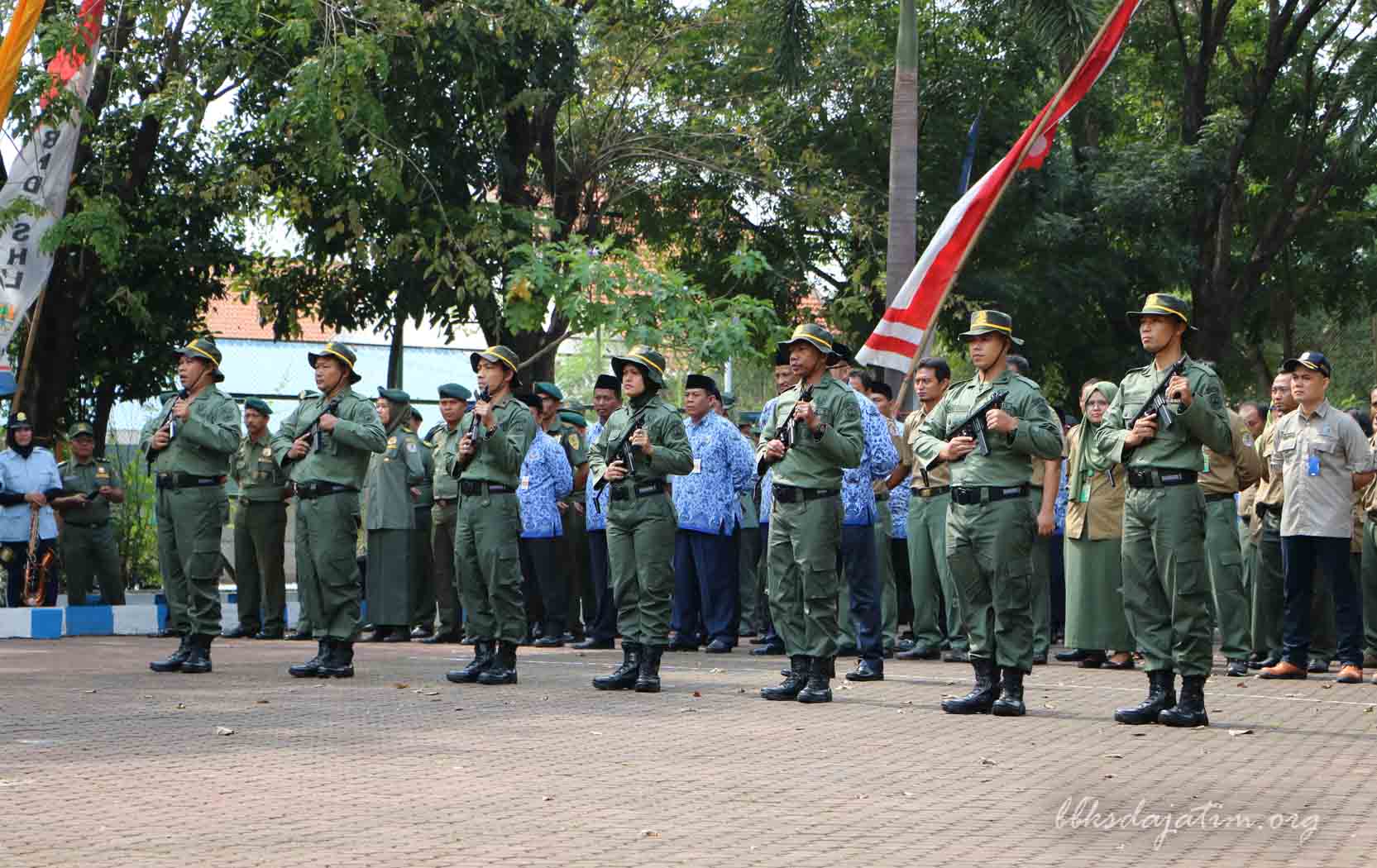 Hari Bakti Rimbawan, BBKSDA Jatim Tampilkan Bongkar Pasang Senjata