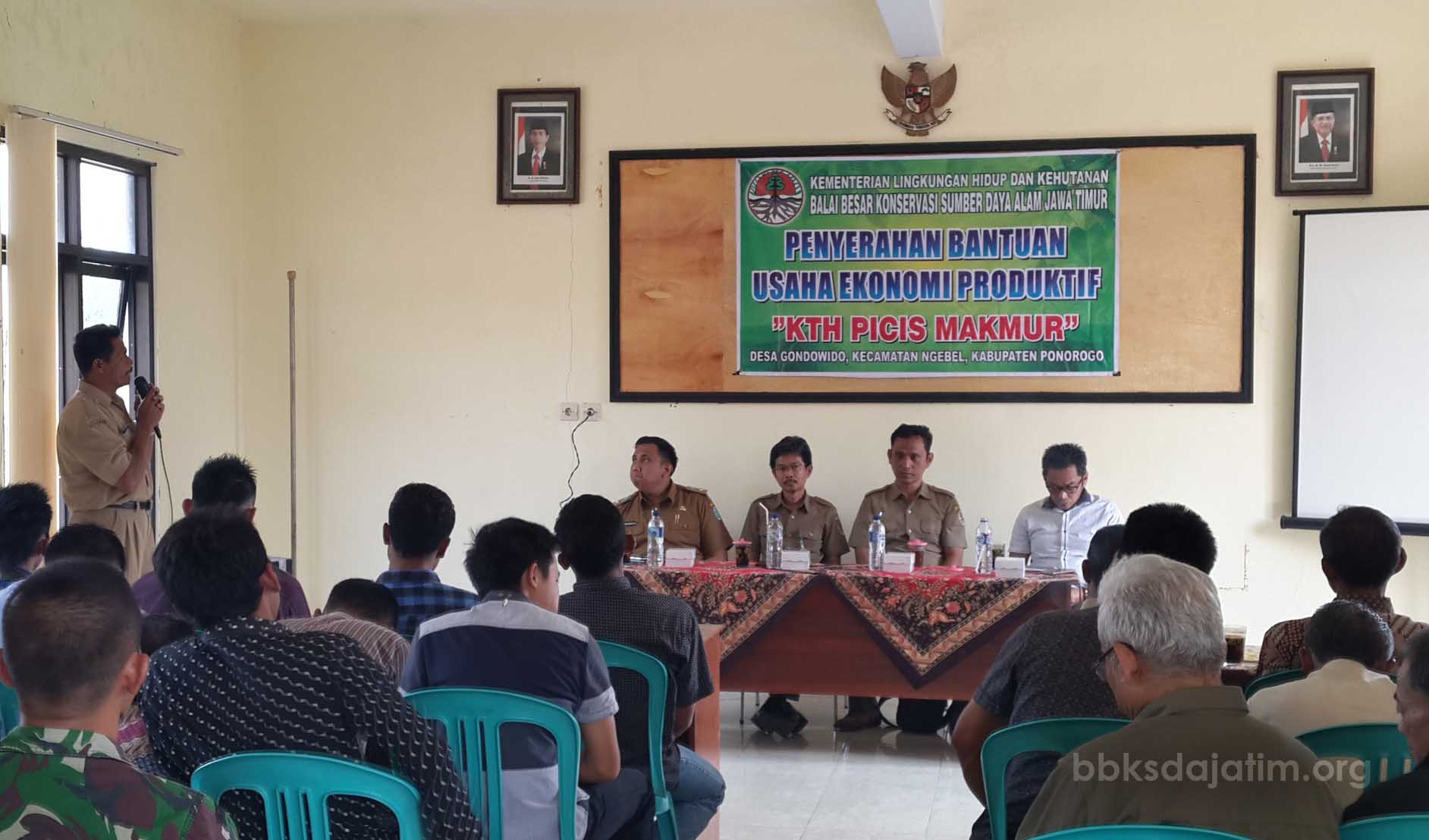 BBKSDA Jatim Bantu Usaha Ekonomi Produktif Desa Penyangga Cagar Alam