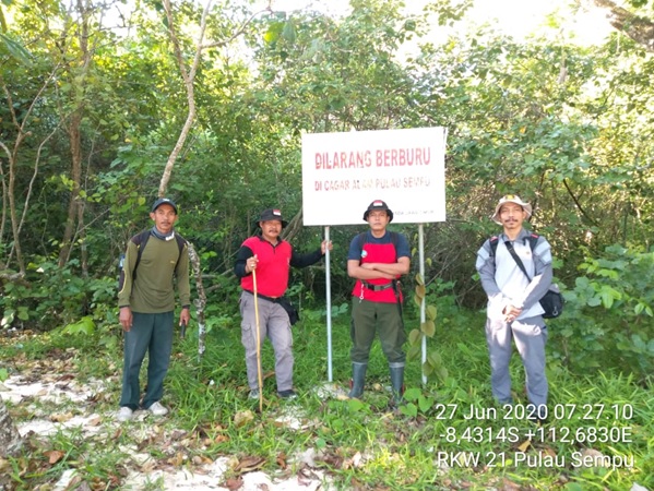Patroli Kawasan Cagar Alam Pulau Sempu Sebagai Antisipasi Wisatawan Nekat