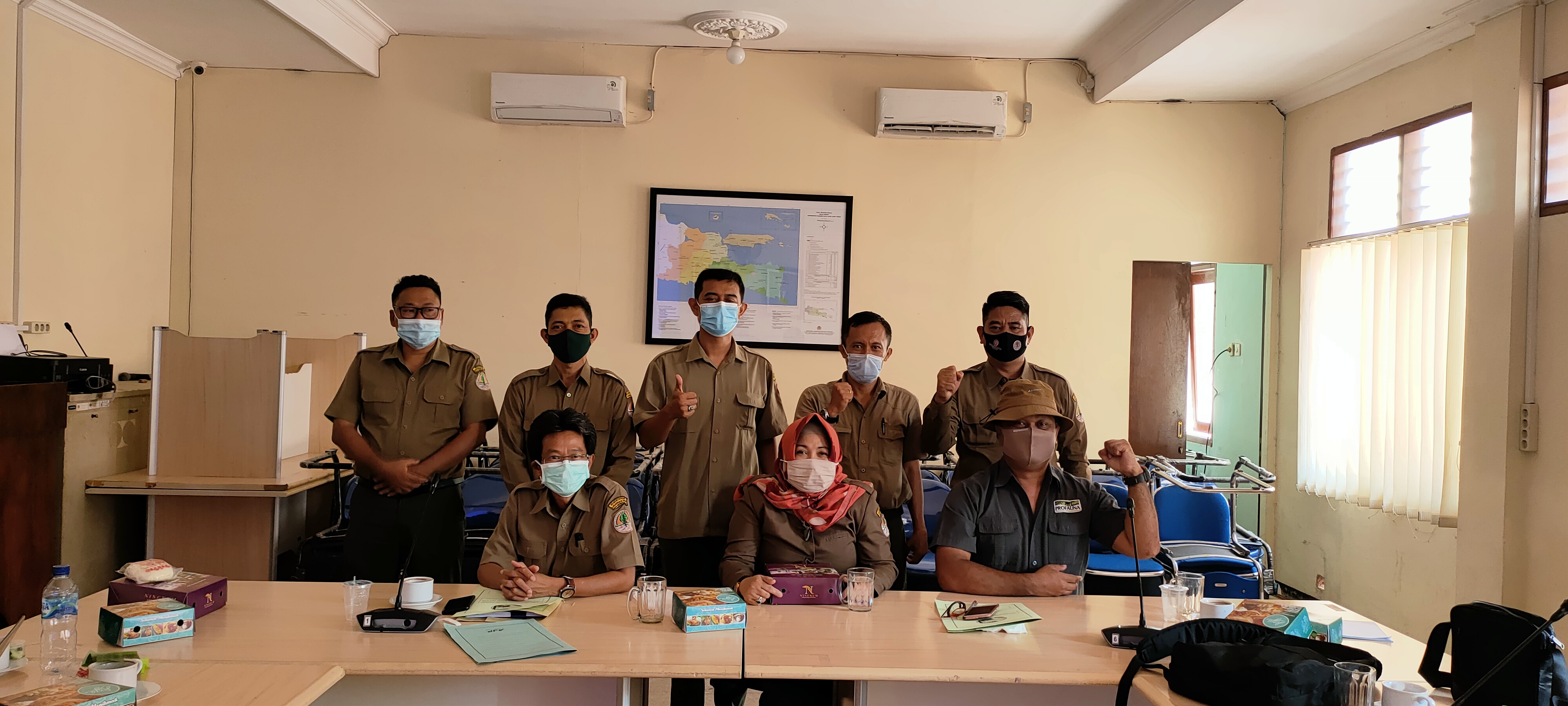 Pembahasan draft perjanjian kerjasama perlindungan sumber daya alam CA. Pulau Sempu