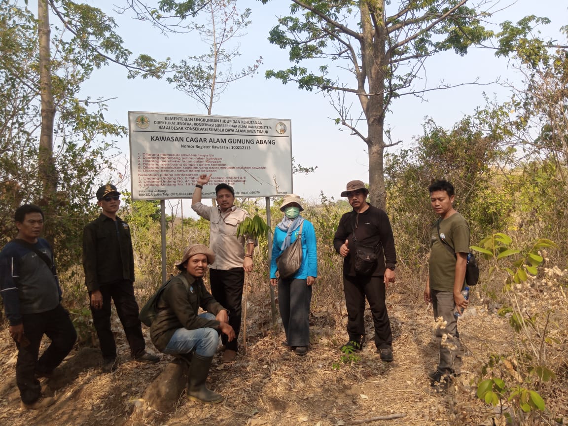 Kunjungi Cagar Alam Terbakar, Ini Kata Kepala BBKSDA Jatim