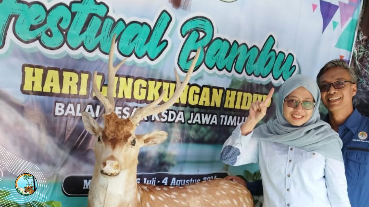 BBKSDA Jatim Hadir di Festival Bambu Magetan