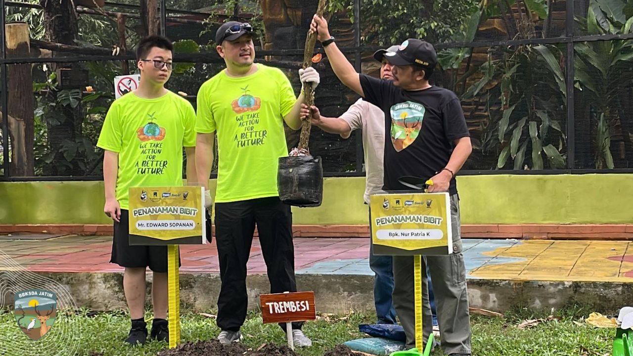 Kepala BBKSDA Jatim Apresiasi Kolaborasi PT Suparma Tbk dan Kebun Binatang Surabaya dalam Aksi Cinta Satwa dan Alam