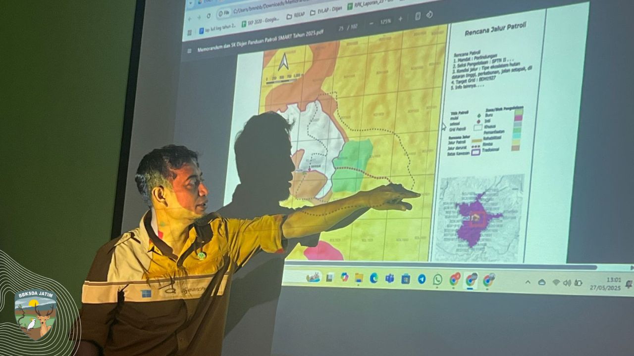 Smart Patrol Balai Besar KSDA Jatim Diperkuat untuk Hadapi Ancaman Nyata