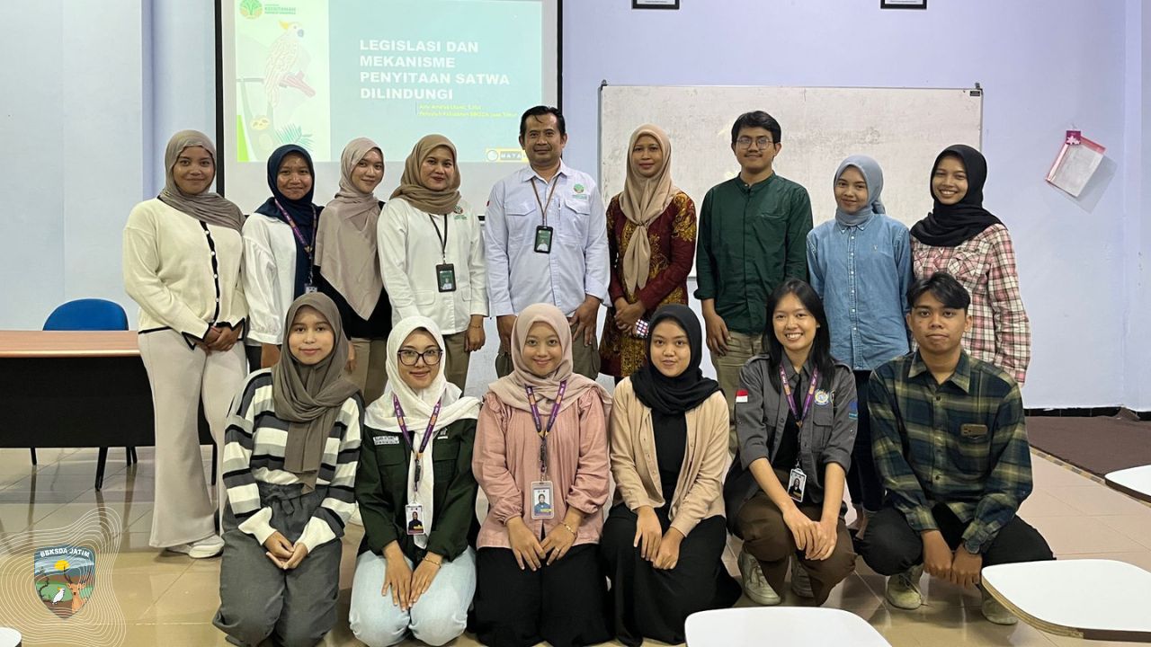 BBKSDA Jatim Tanamkan Jiwa Konservasi pada Calon Dokter Hewan di Banyuwangi