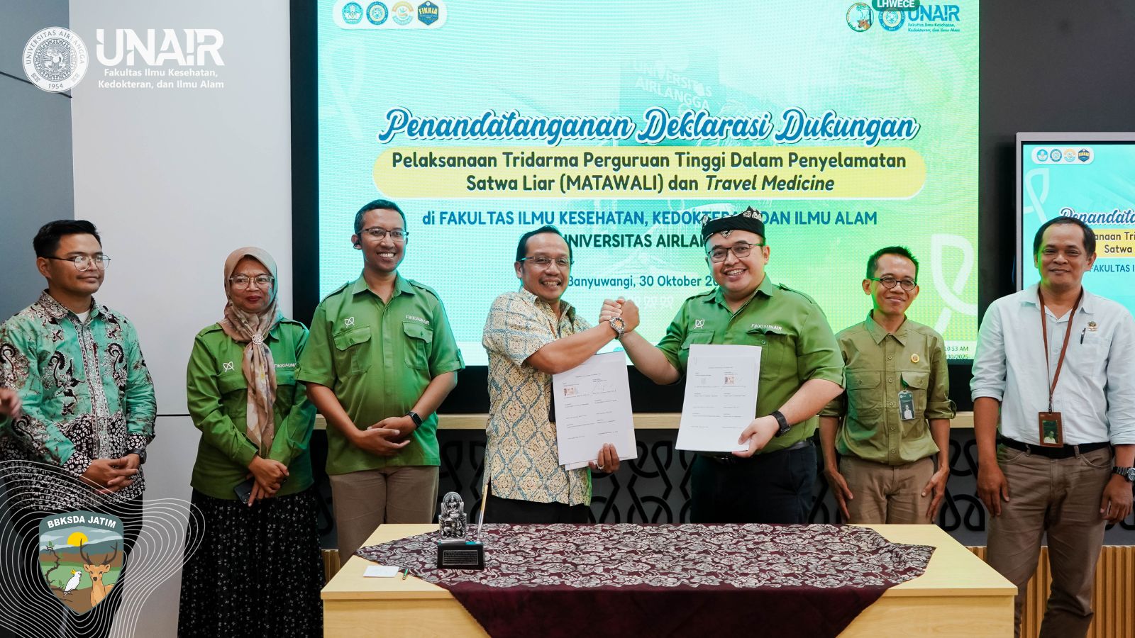 Deklarasi Dukungan Penyelematan Satwa Liar MATAWALI