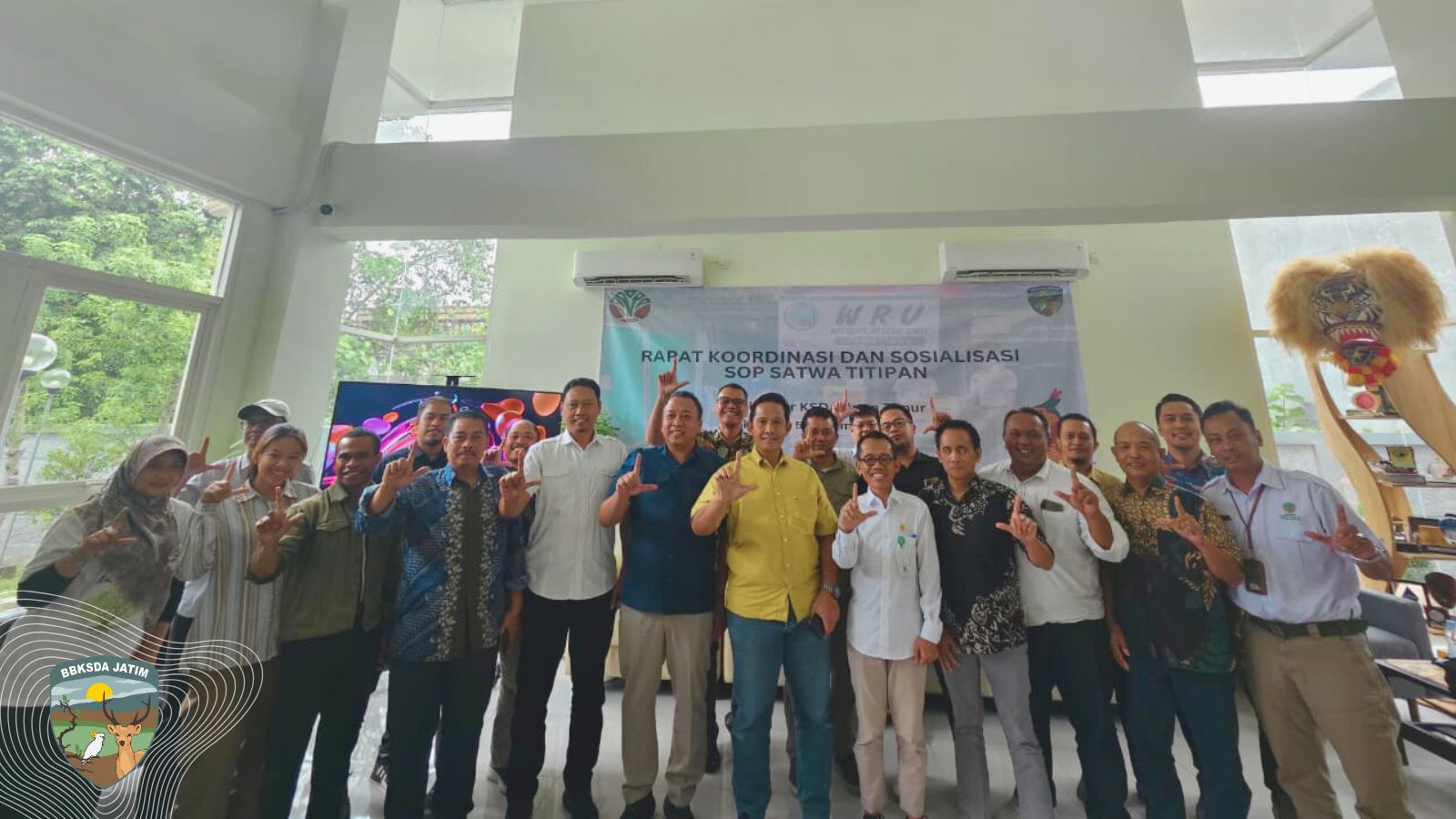 BBKSDA Jawa Timur Sosialisasikan SOP Pengelolaan Satwa Hasil Penyelamatan