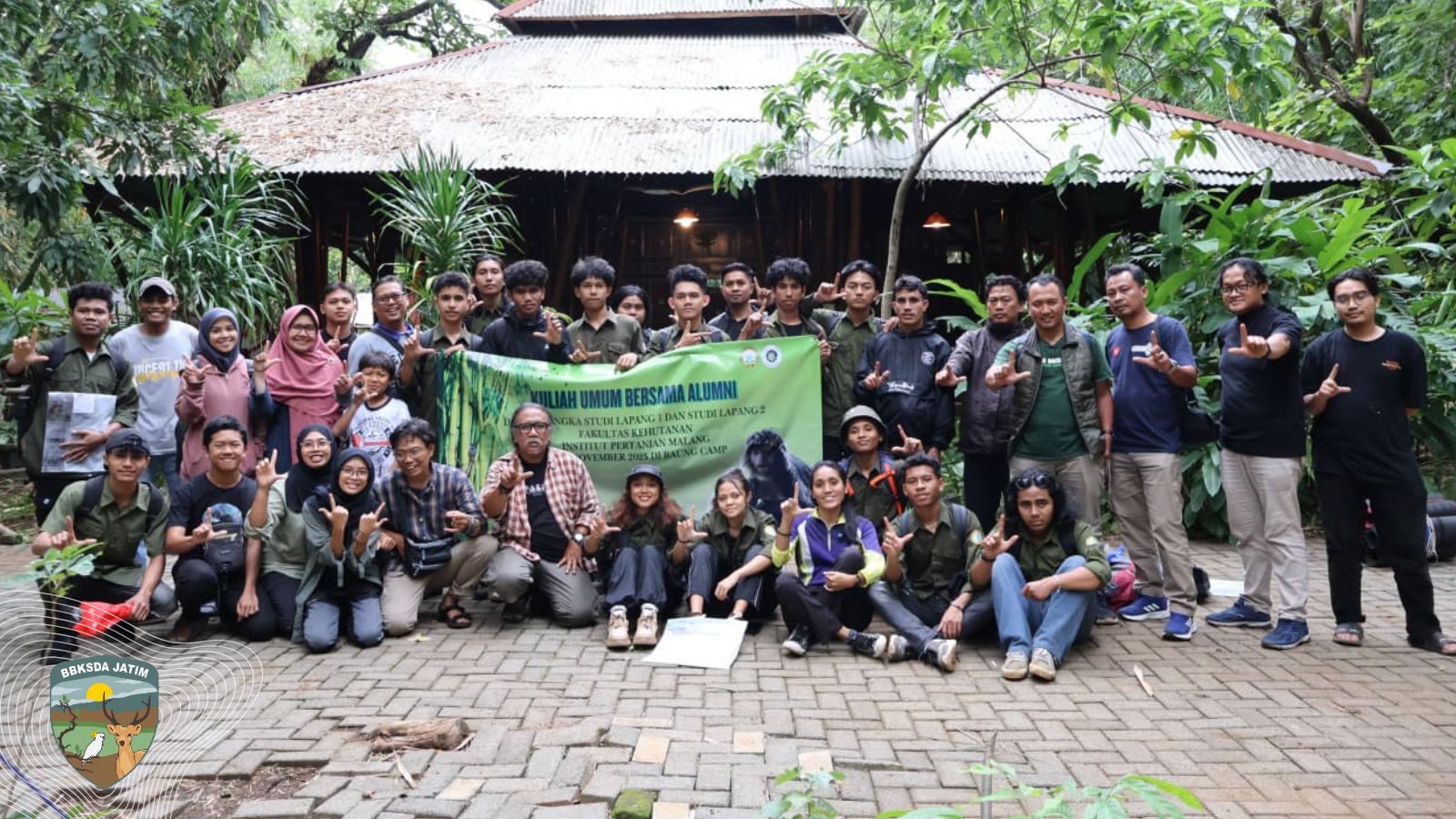 Di TWA Gunung Baung, Rimbawan Muda Institut Pertanian Malang Menyelami Ekowisata dan Konservasi