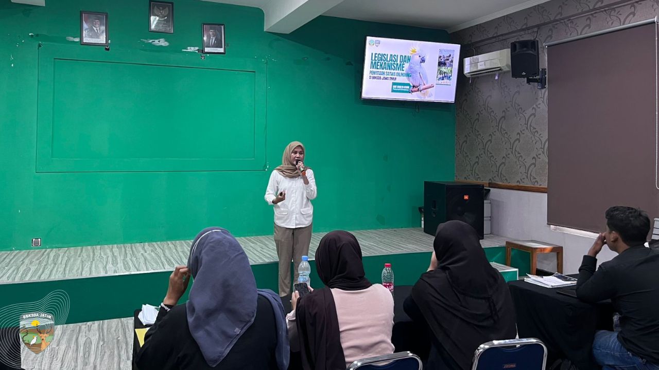 Beri Kuliah Tamu Kepada Mahasiswa Kedokteran Hewan, BBKSDA Jawa Timur Tekankan Konservasi Satwa Liar